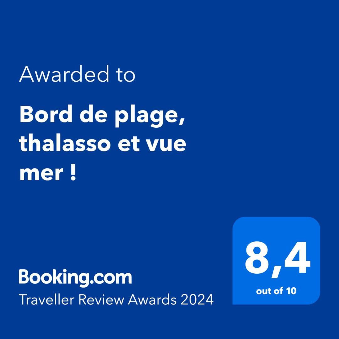 Bord De Plage, Thalasso Et Vue Mer ! Cabourg Kültér fotó